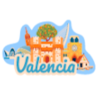VLC WOODEN MAGNET PLACES